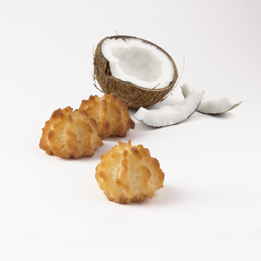 Nibbles of coconut