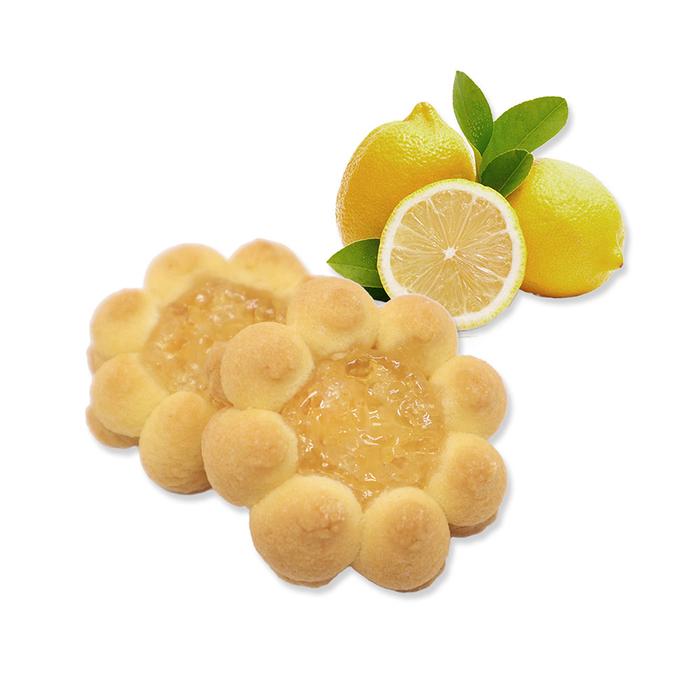 Gems with lemon jam