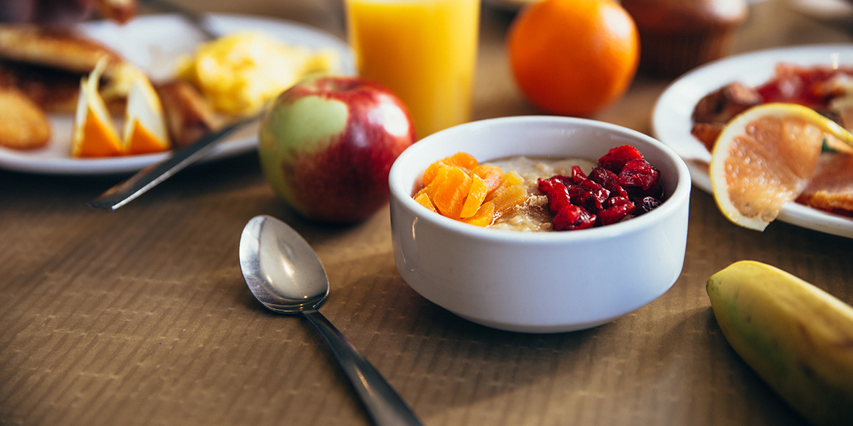 La colazione ci da lo sprint giusto